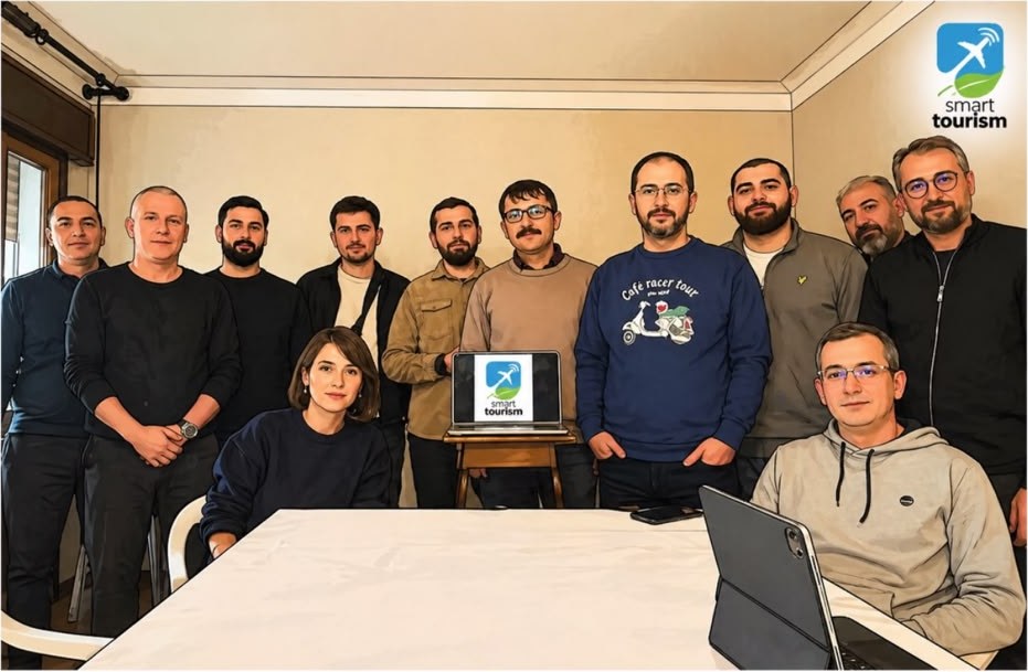 Participants réunis lors d’une rencontre du projet Smart Tourism