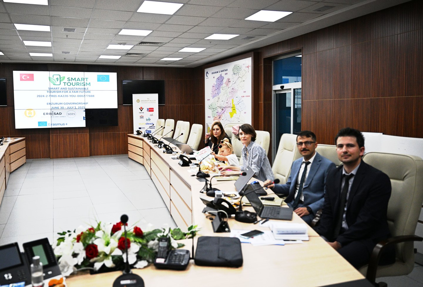Réunion de travail du projet Smart Tourism