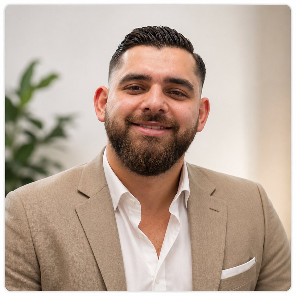 Portret van Kadir Demir, Algemeen directeur de BRED